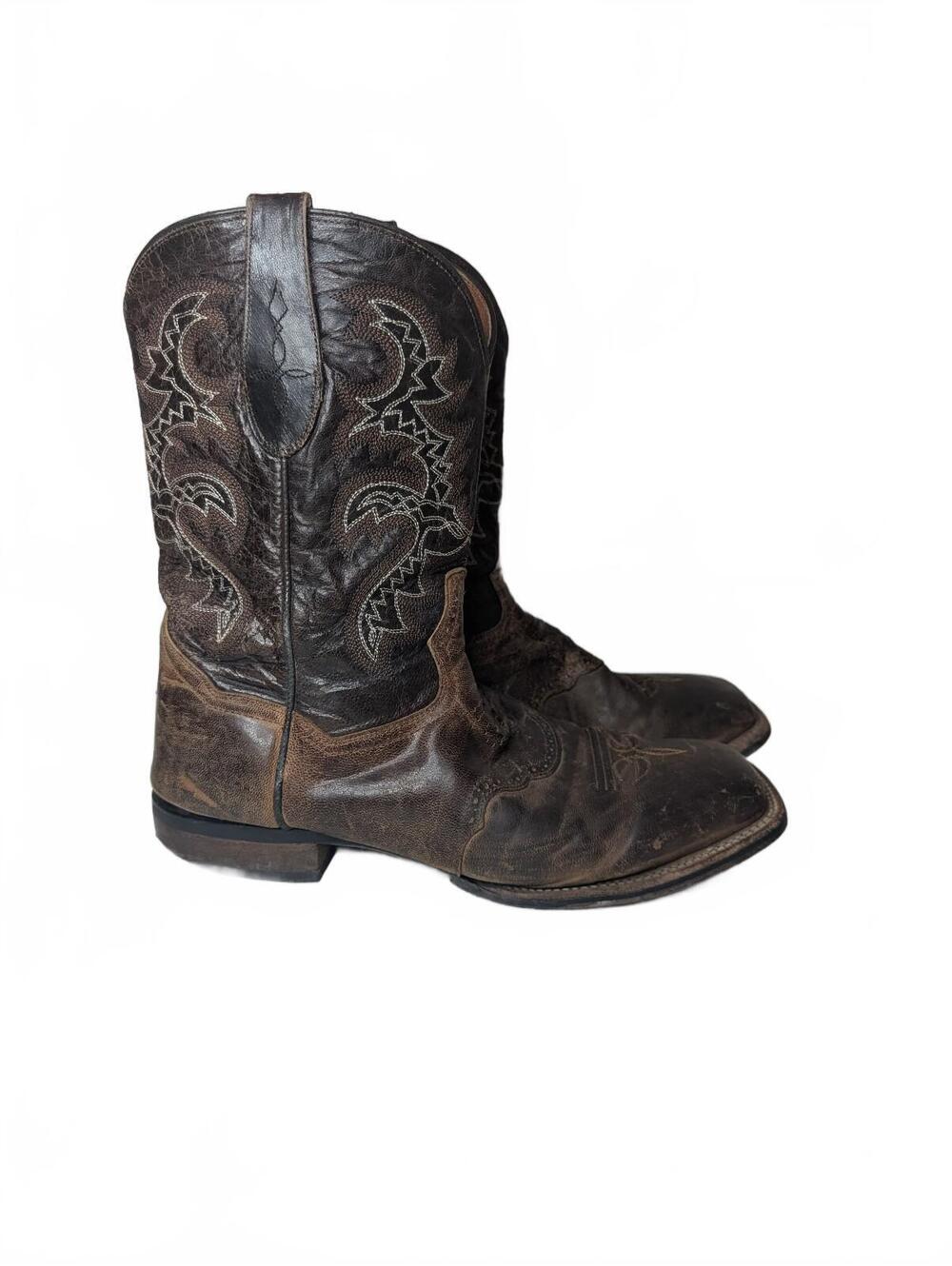 Dan Post Men's Franklin Cowboy Certified Boots Size 11.5 EE